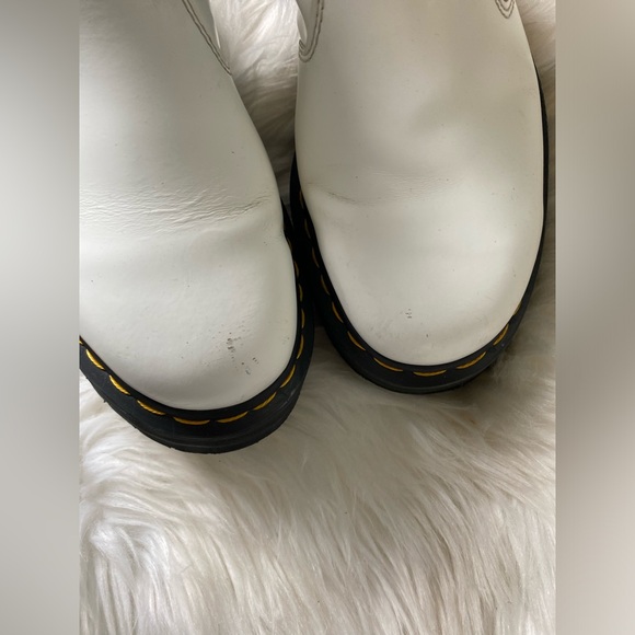 Dr. Martens SMOOTH LEATHER PLATFORM Women Chelsea Boot Size US 8 women’s - Picture 3 of 12